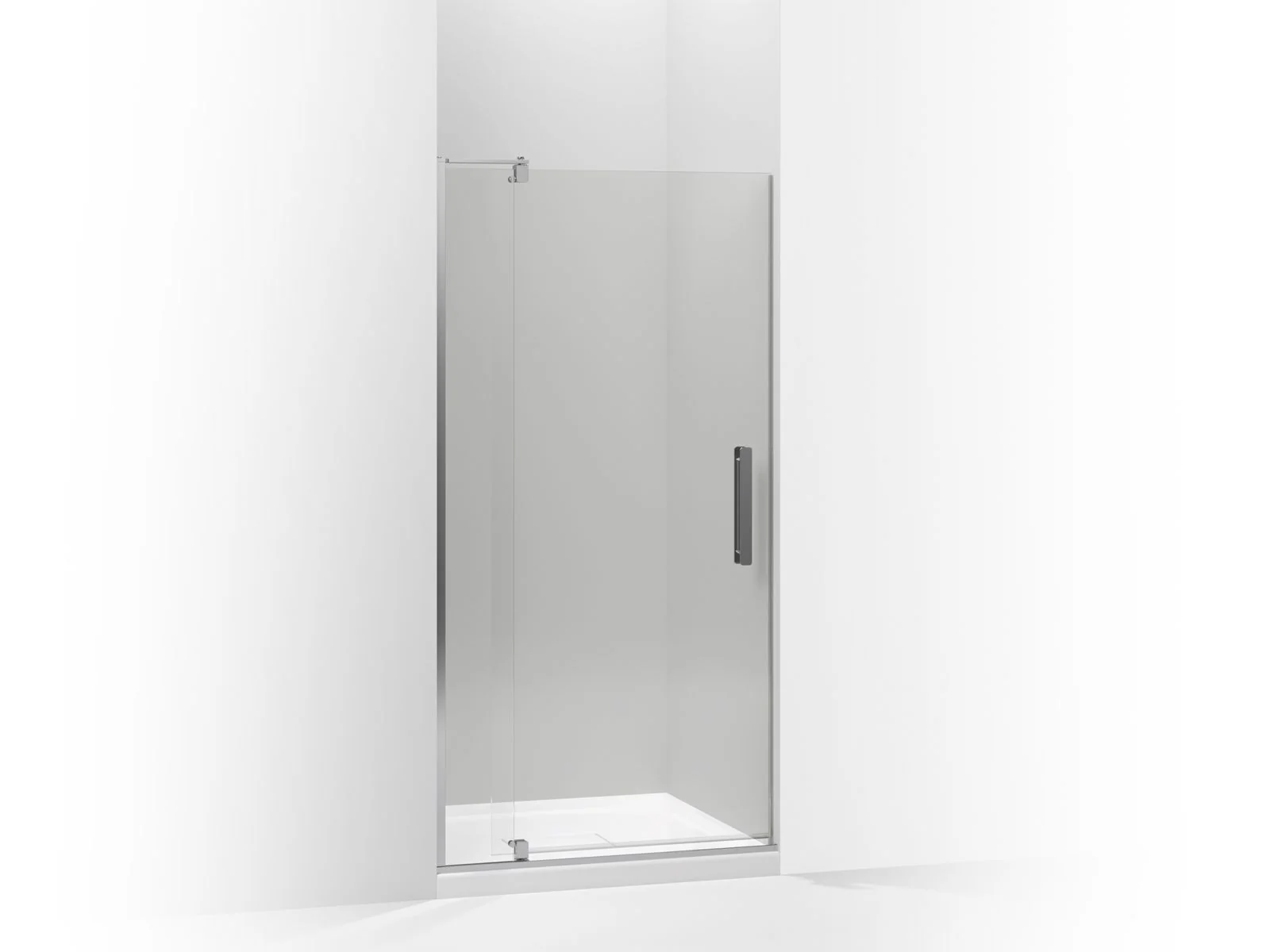 KOHLER K-707516-L Revel Pivot shower door, 74" H x 31-1/8 - 36" W, with 5/16" thick Crystal Clear glass - Image 3