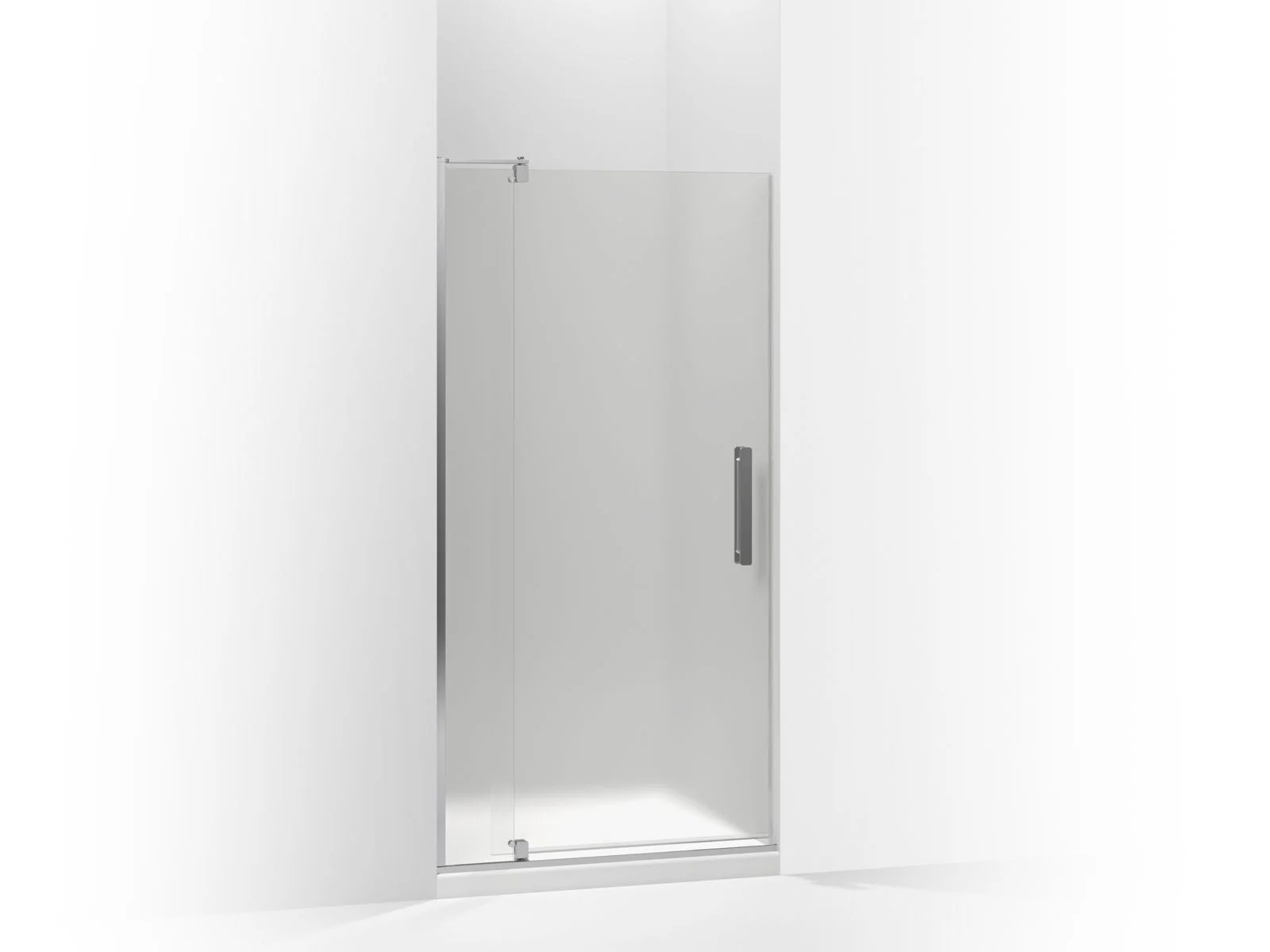 KOHLER K-707531-D3 Revel Pivot shower door, 70" H x 35-1/8 - 40" W, with 5/16" thick Frosted glass - Image 3