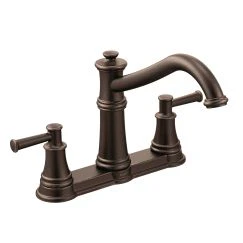Moen 7250 Belfield Two Handle Kitchen Faucet - Image 2