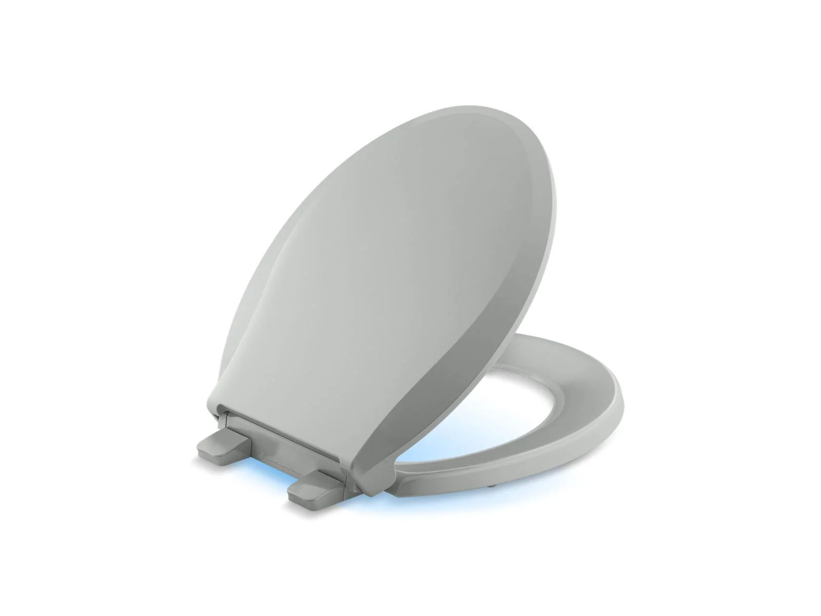 KOHLER K-75758-RL Cachet Nightlight ReadyLatch Quiet-Close round-front toilet seat - Image 3