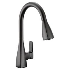 Moen One-Handle High Arc Pulldown Kitchen Faucet - Image 2