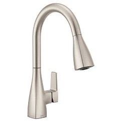 Moen One-Handle High Arc Pulldown Kitchen Faucet - Image 3