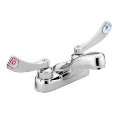Moen 8215 M-Dura Double Handle Centerset Bathroom Faucet - 2 Hole