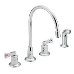 Moen 8242 M-Dura Two Handle Commercial Kitchen Faucet