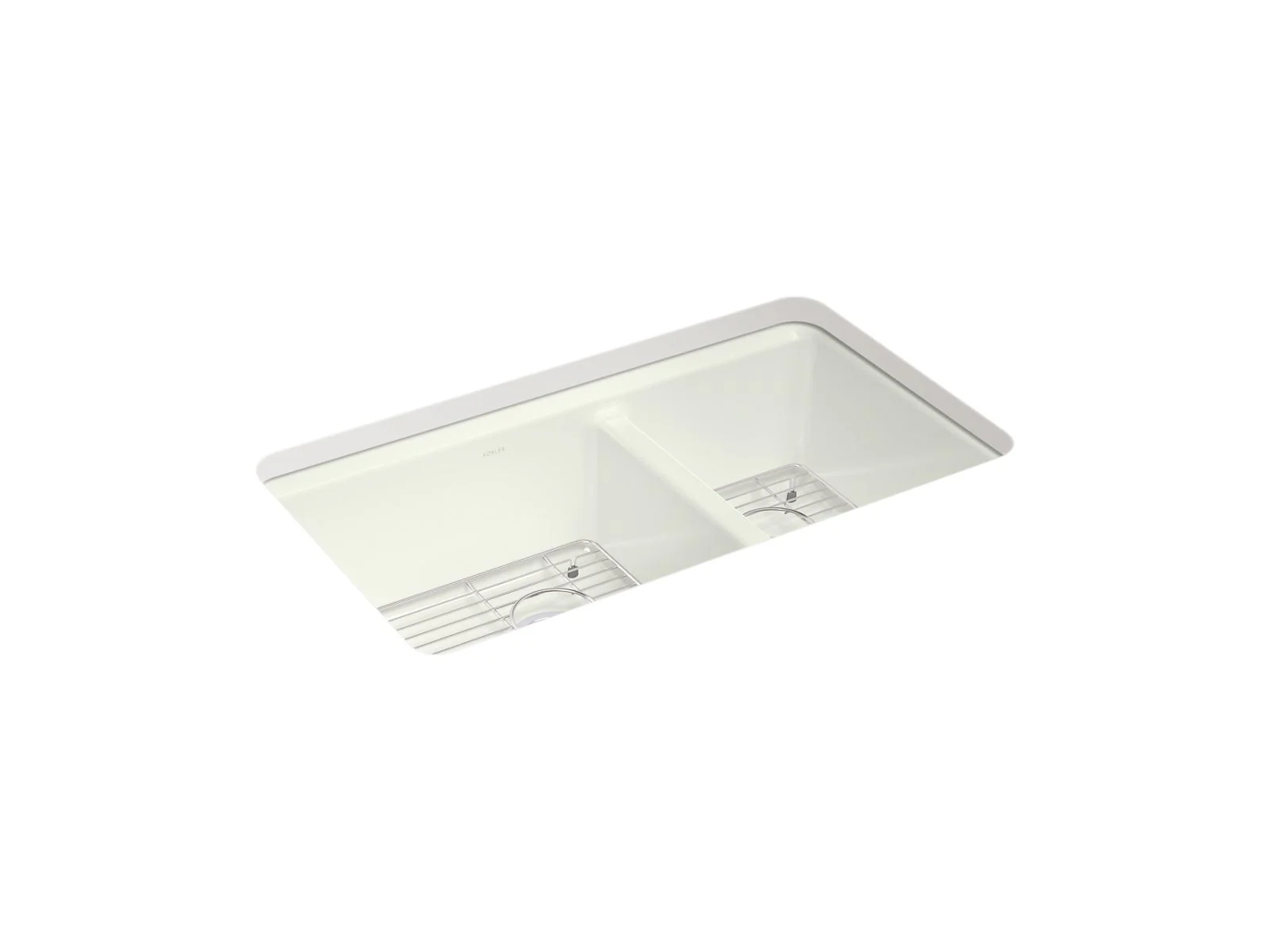 KOHLER K-8669-5UA1 Riverby 33" undermount double-bowl kitchen sink - Image 7