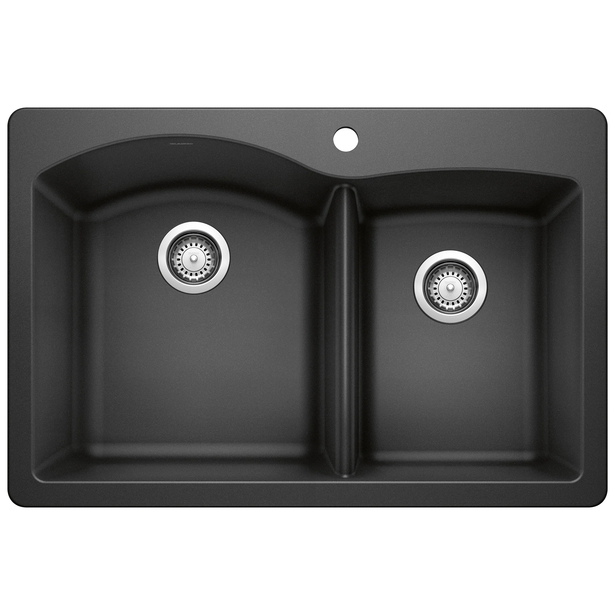 BLANCO Diamond 1-3/4 Double Bowl Dual Mount Kitchen Sink