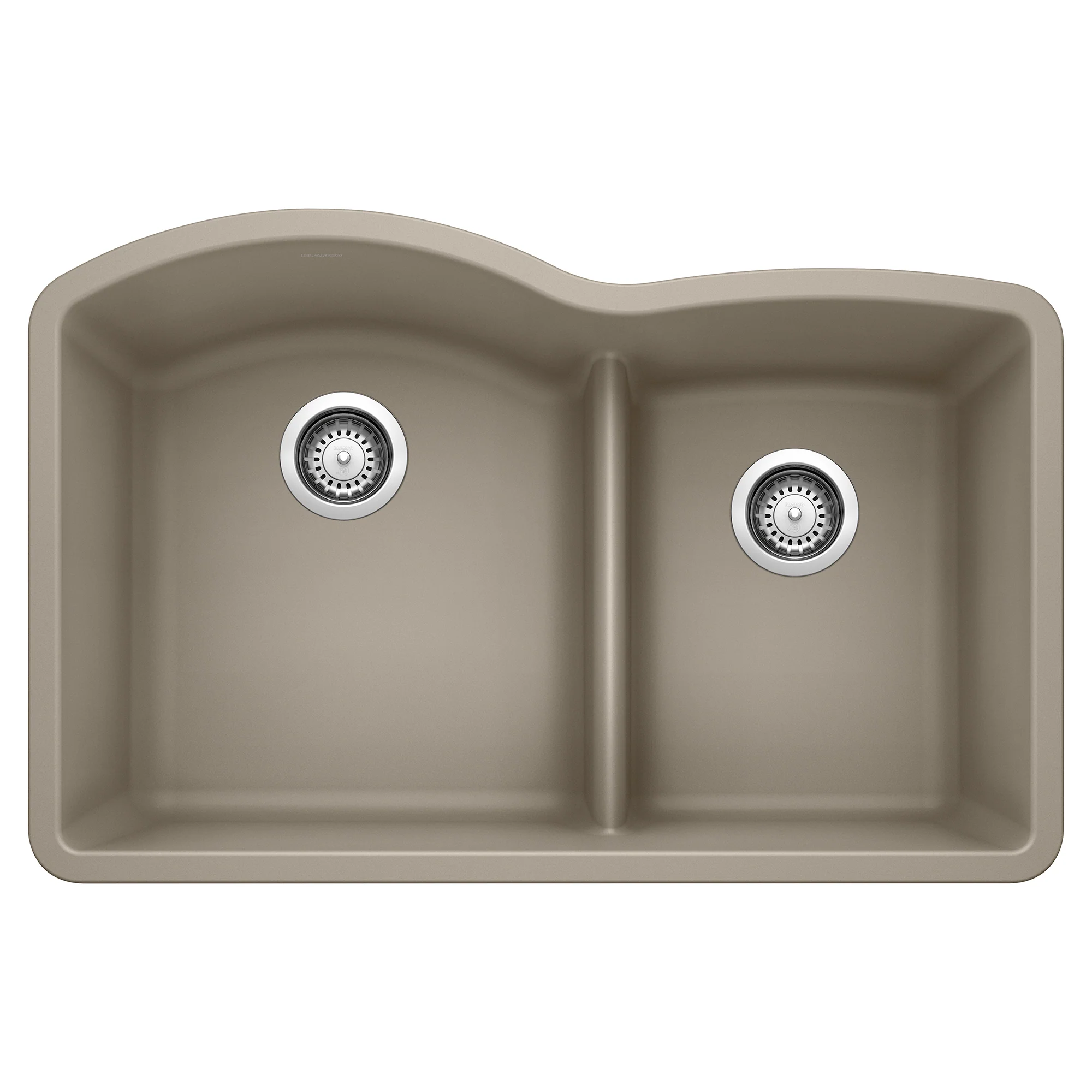 BLANCO Diamond 1-3/4 Double Bowl Kitchen Sink with Low Divide - Image 8