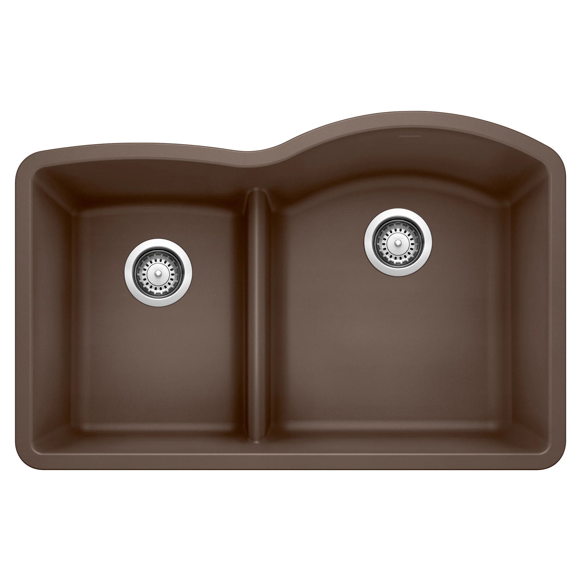 BLANCO Diamond 1-3/4 Reverse Double Bowl Kitchen Sink with Low Divide - Image 2