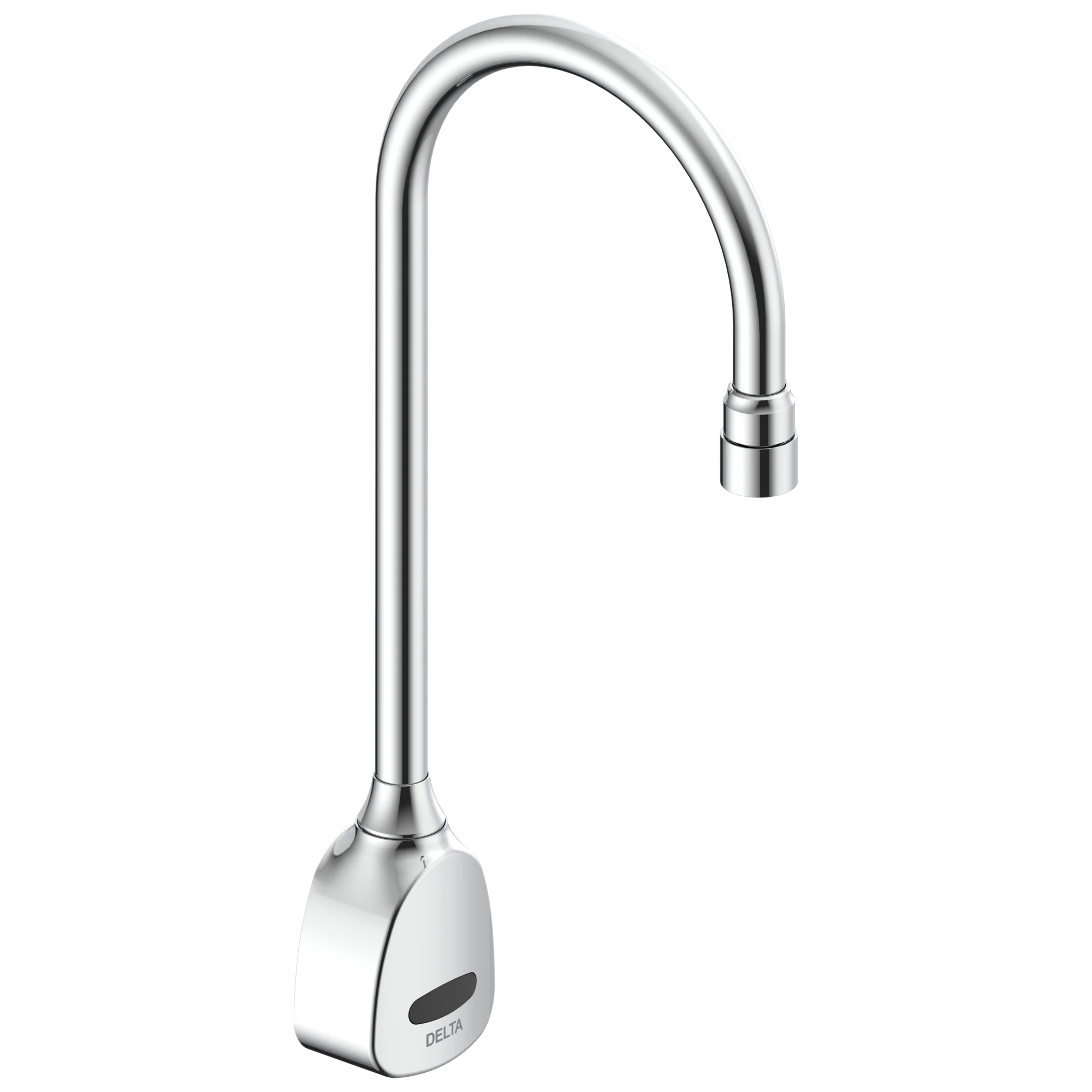 Delta Commercial 1500T Series:1501T4620 Battery Operated Electronic Wall Mount Faucet with Gooseneck Spout