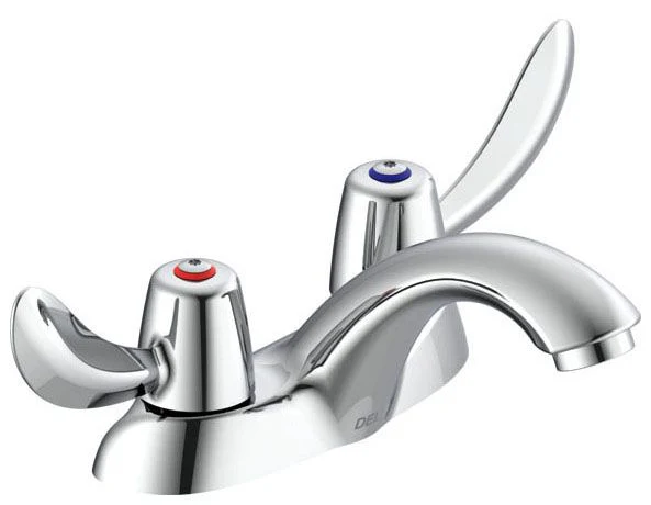 Delta Commercial 21C:21C132 Two Handle Centerset Bathroom Faucet - Less Pop-Up - Image 3