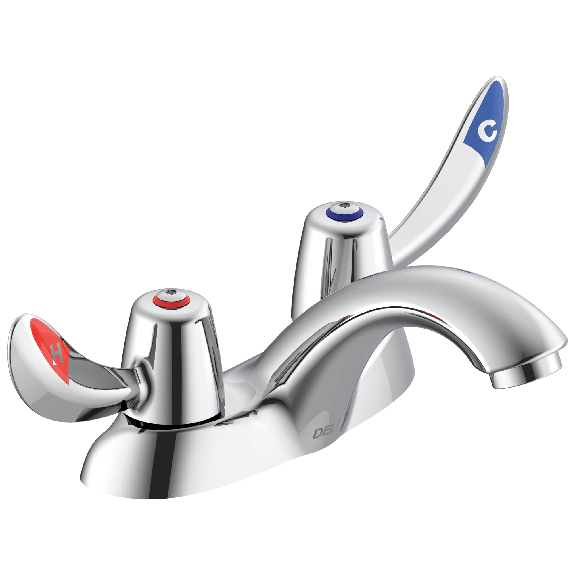 Delta Commercial 21C:21C152 Two Handle Centerset Bathroom Faucet - Less Pop-Up - Image 2