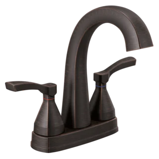Delta Stryke: Two Handle Centerset Bathroom Faucet - Image 4