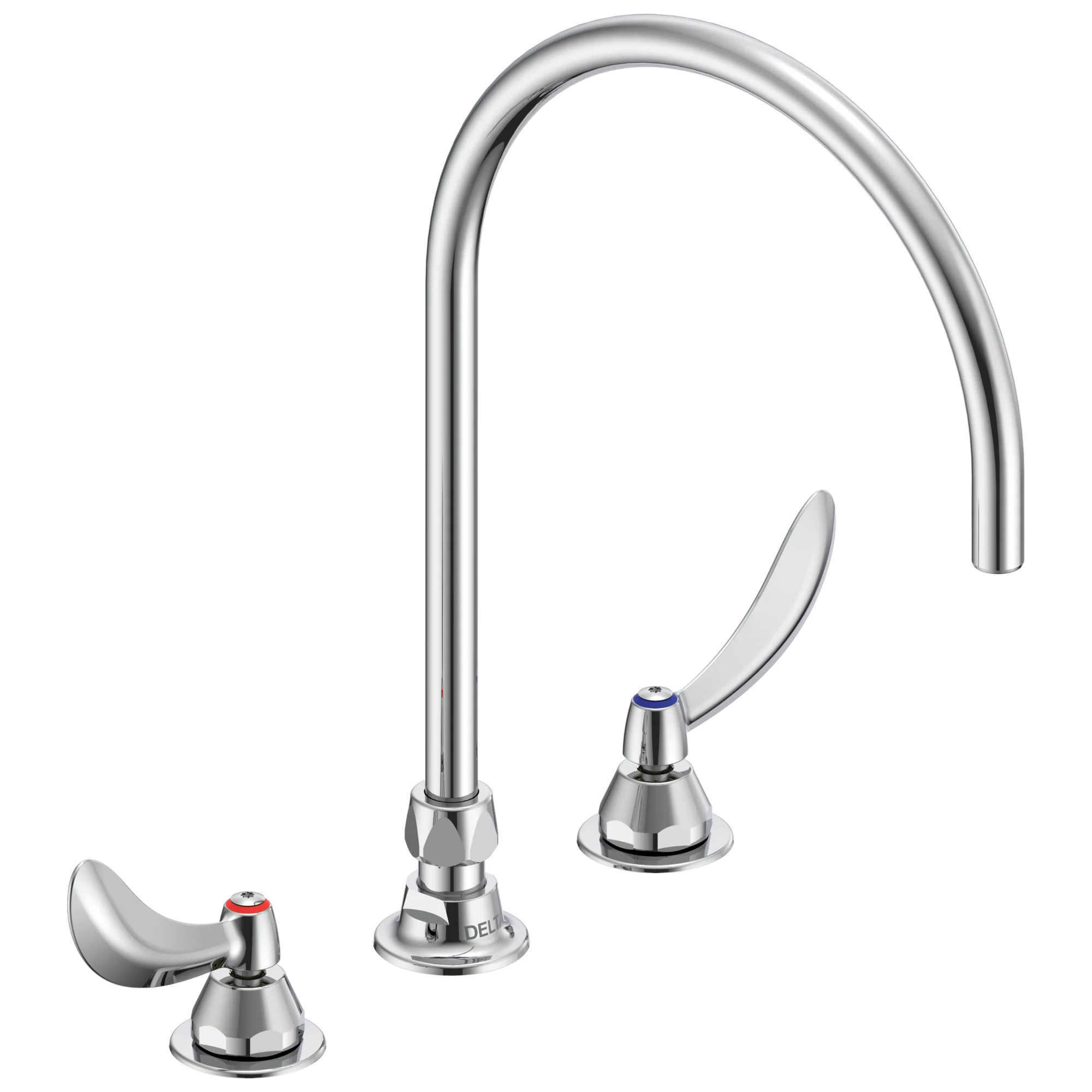 Delta Commercial 27C1 / 27C2:27C2974 Two Handle 8" Below Deck Mount Faucet - Image 2