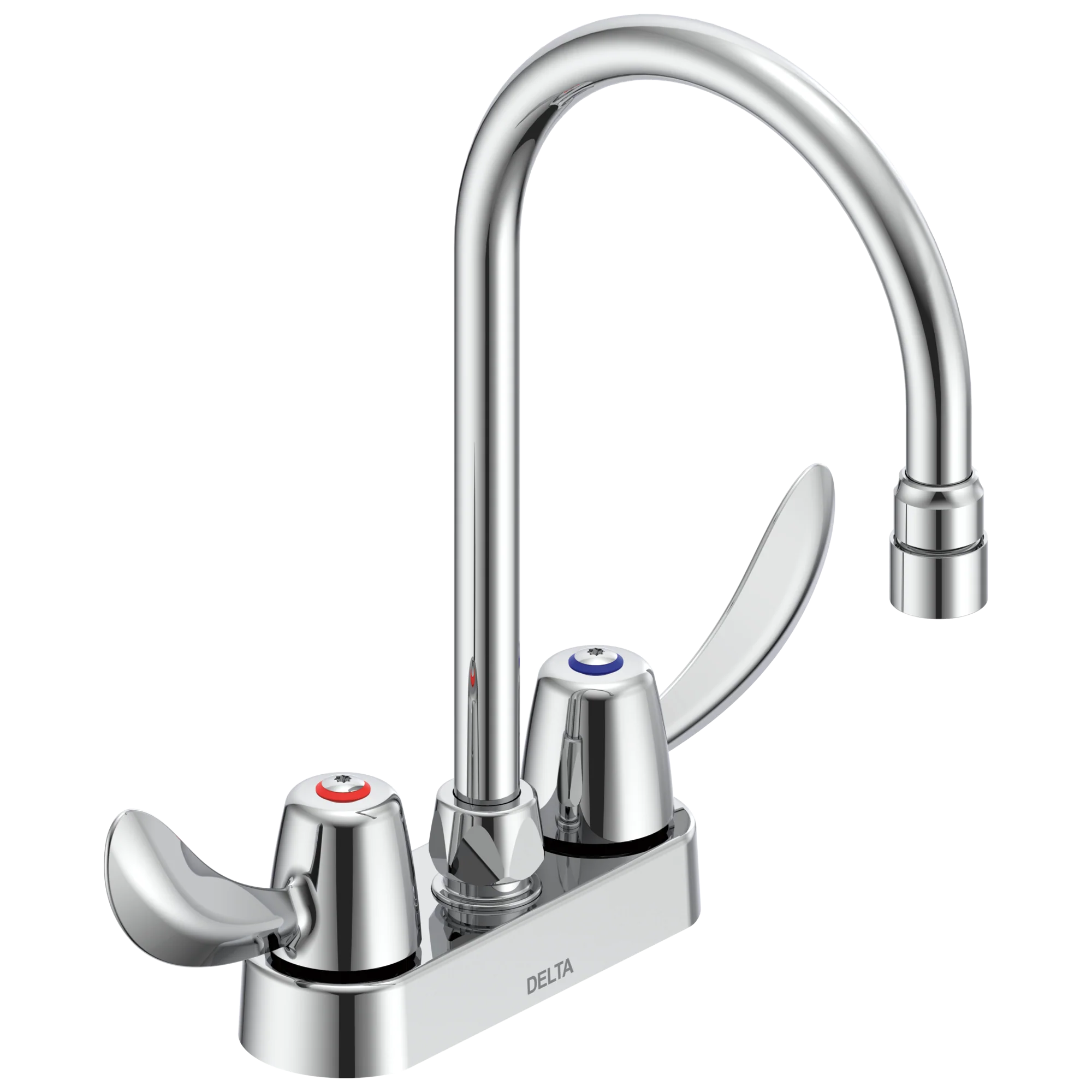 Delta Commercial 27C4 / 27C5 / 27C6:27C4942 Two Handle 4" Deck Mount Faucet - Image 2