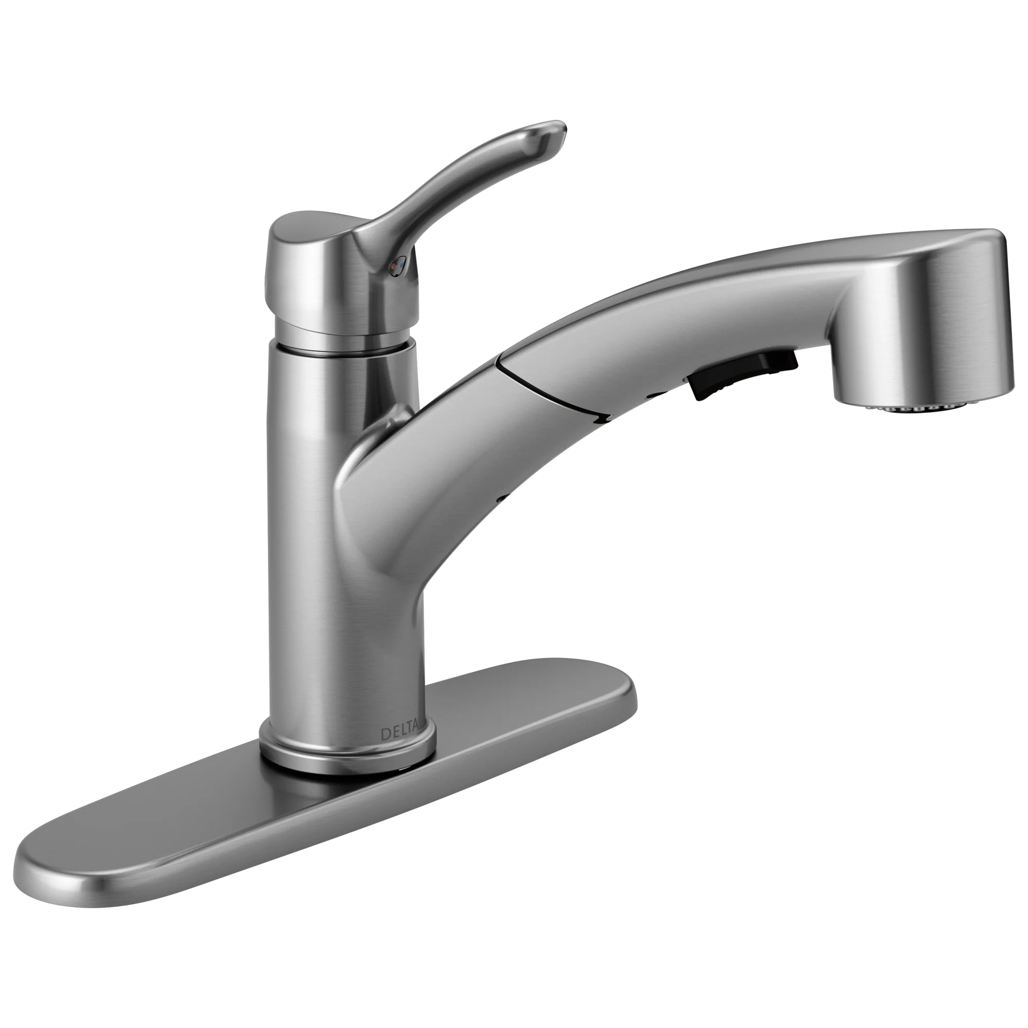 Delta Collins:4140 Single Handle Tract-Pack Pull-Out Kitchen Faucet