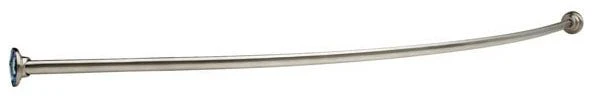 Delta: 1" x 6' Curved Shower Rod with Brackets, 6" Bow - Image 3
