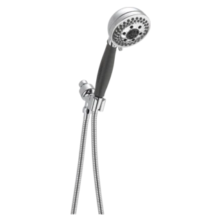 Delta Universal Showering Components: H2Okinetic 5-Setting Shower Mount Hand Shower - Image 3
