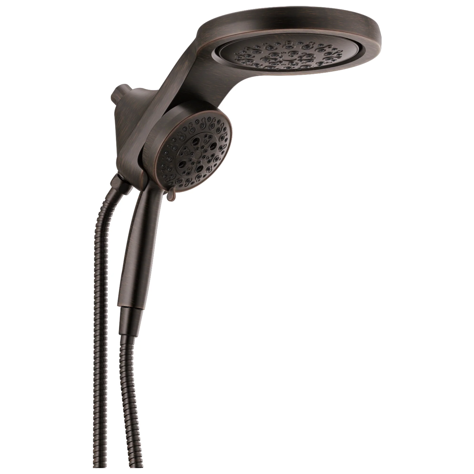 Delta Universal Showering Components:58680 HydroRain H2OKinetic 5-Setting Two-in-One Shower Head - Image 8
