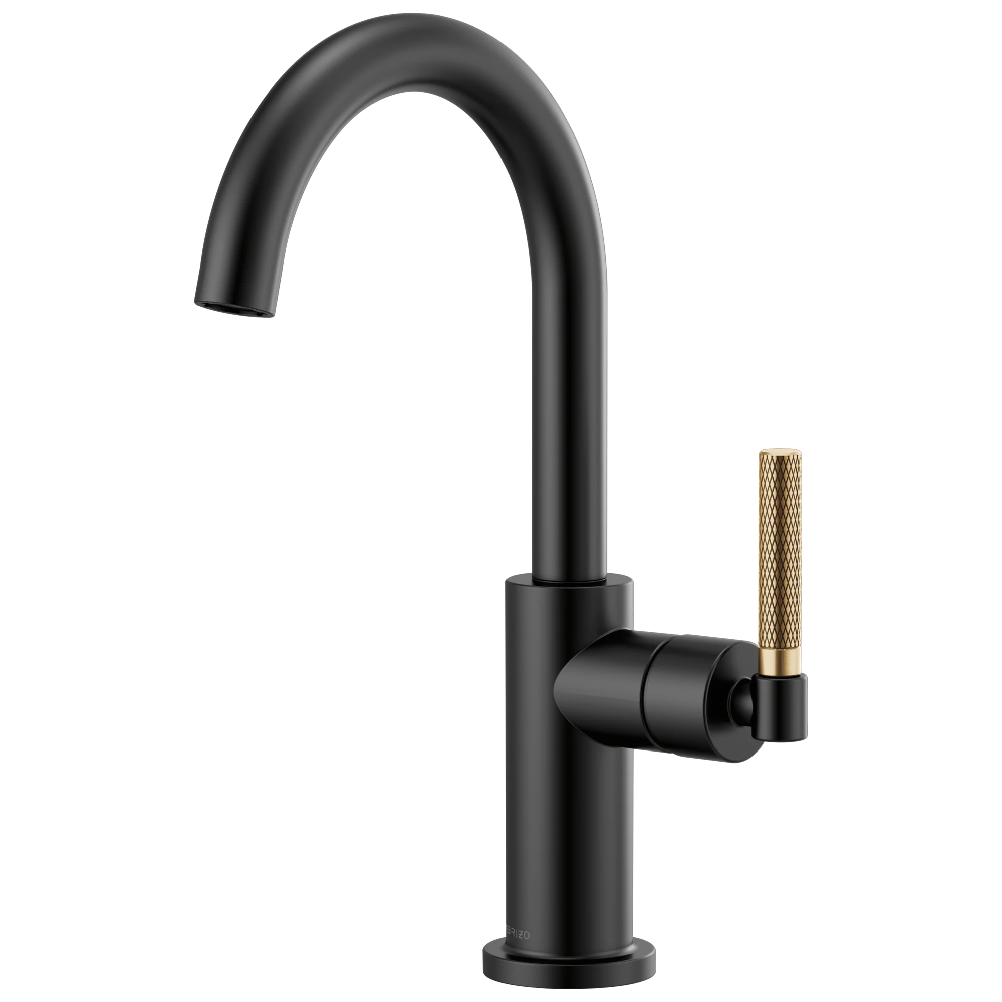 Brizo Litze:61043LF Bar Faucet with Arc Spout and Knurled Handle Kit