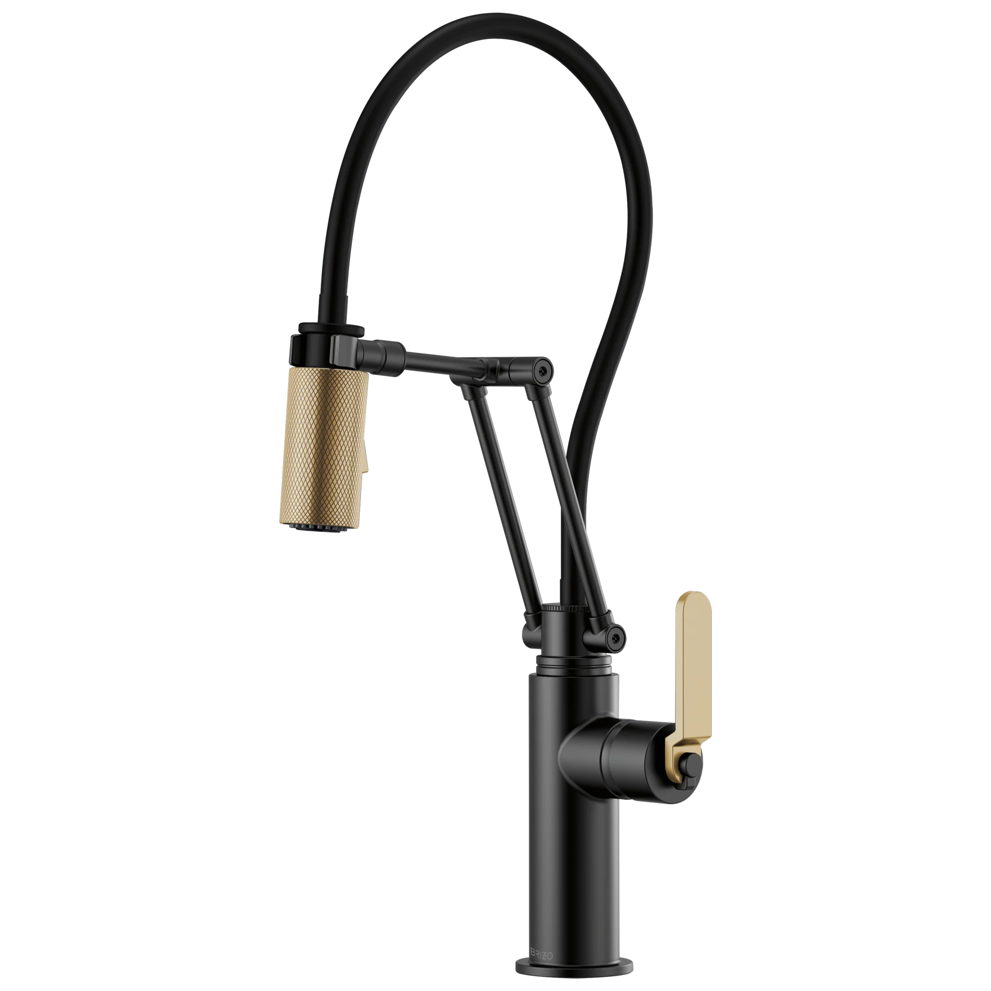 Brizo Litze:63244LF Articulating Faucet with Industrial Handle
