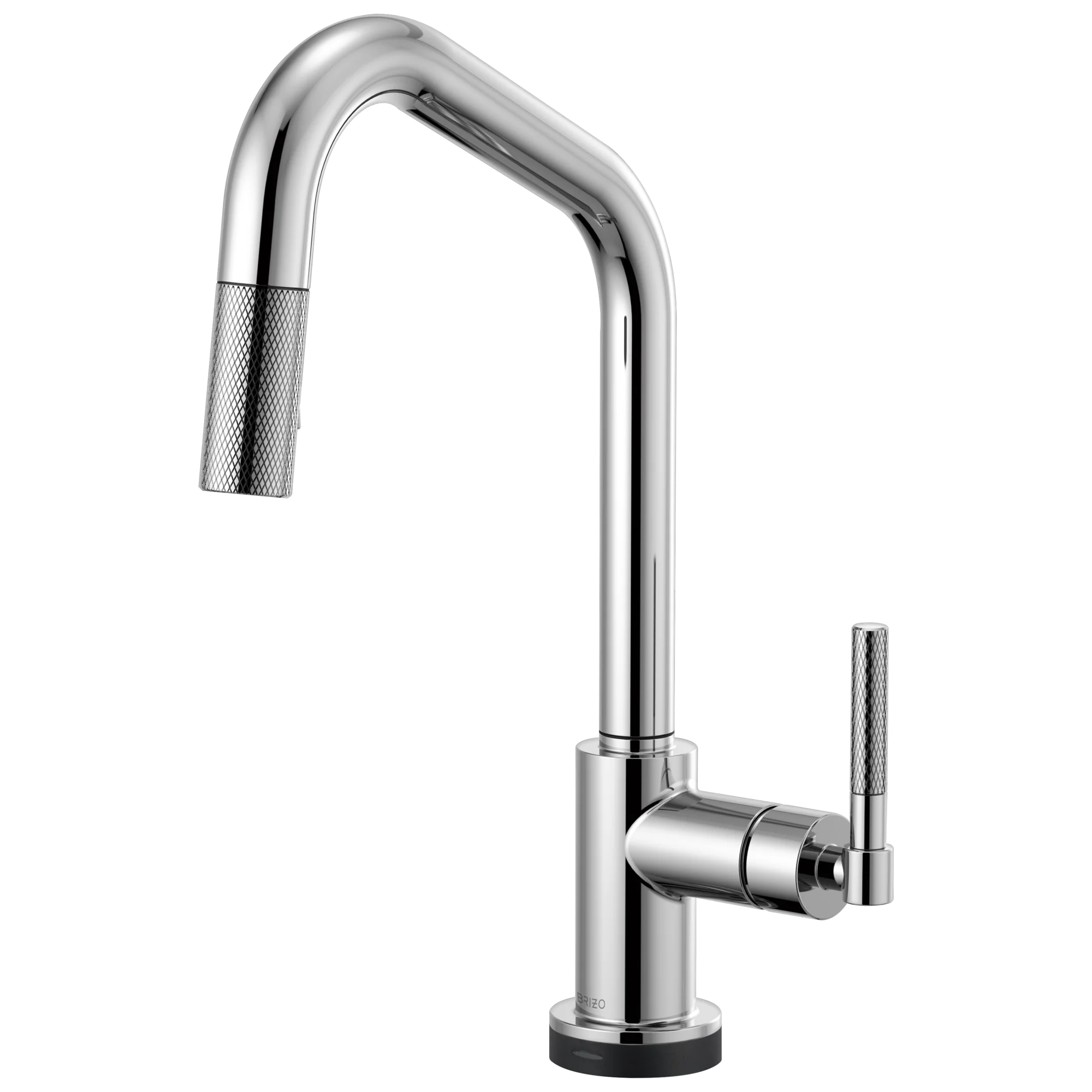 Brizo Litze: SmartTouch Pull-Down Faucet with Angled Spout and Knurled Handle - Image 3