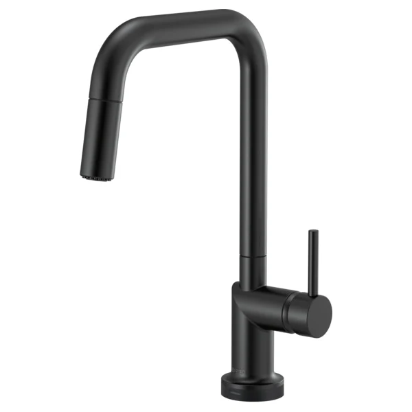 Brizo Odin: SmartTouch Pull-Down Kitchen Faucet with Square Spout - Less Handle - Image 2
