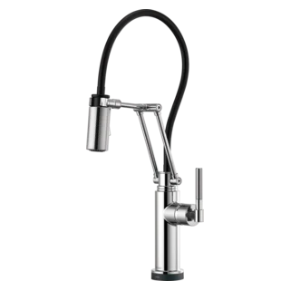 Brizo Litze: SmartTouch Articulating Faucet with Knurled Handle - Image 3