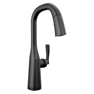 Delta Stryke: Single Handle Pull Down Bar/Prep Faucet with Touch 2O Technology - Image 2