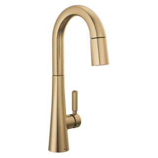 Delta Monrovia: Single Handle Pull-Down Bar/Prep Faucet - Image 3