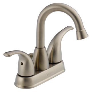 Delta Foundations: Two Handle Centerset Bathroom Faucet