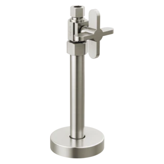 Brizo Odin: Straight Supply Stop Valve with Cross Handle - Image 2