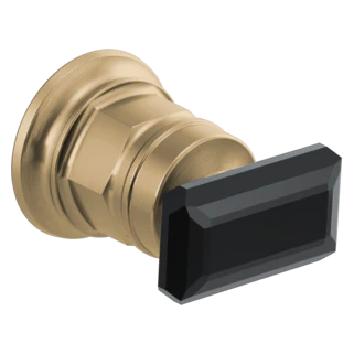 Brizo Invari™: Wallmount Lavatory Crystal Lever Handle Kit