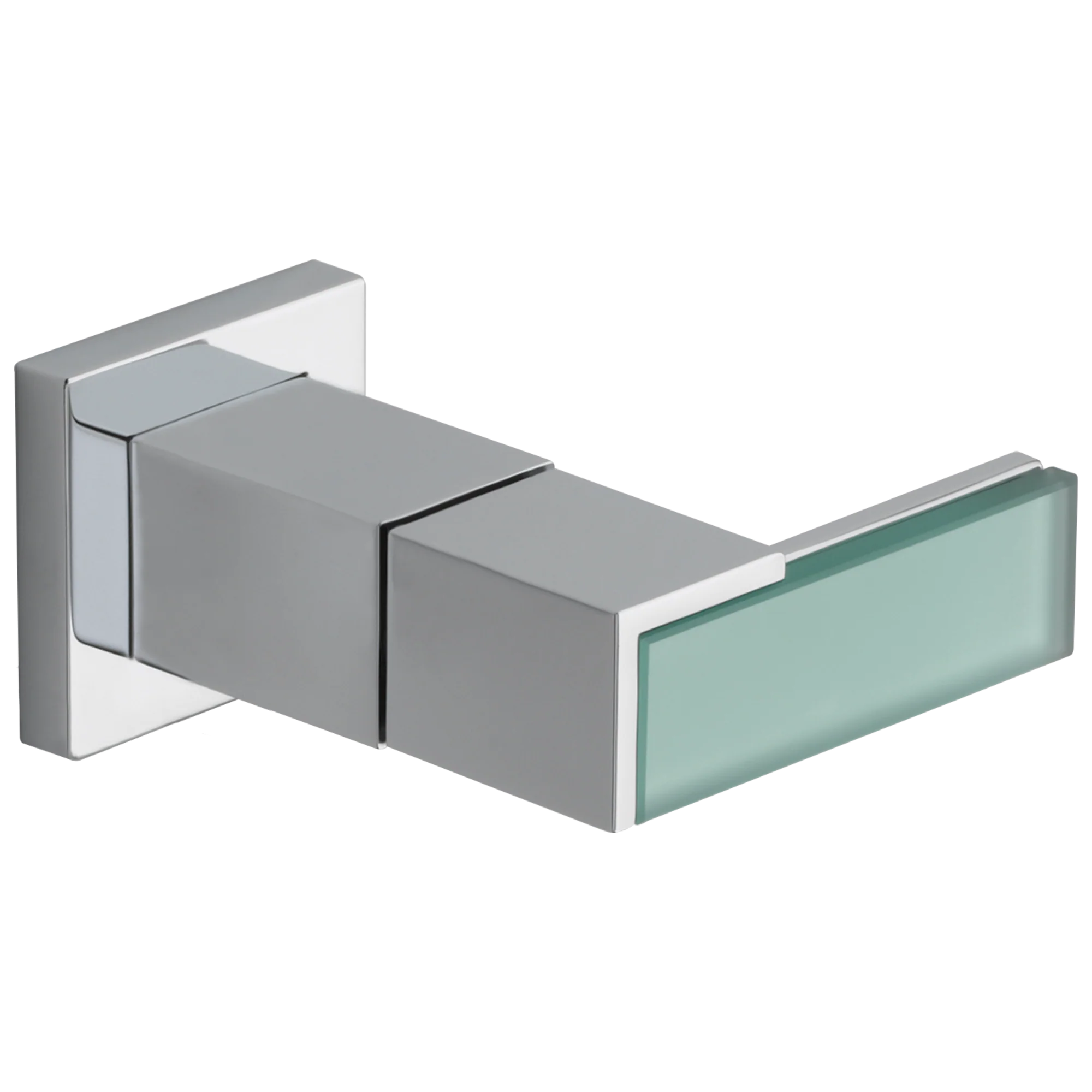 Brizo Siderna:HL5881 Wall Mount Lavatory Green Glass Lever Handle Kit - Image 2