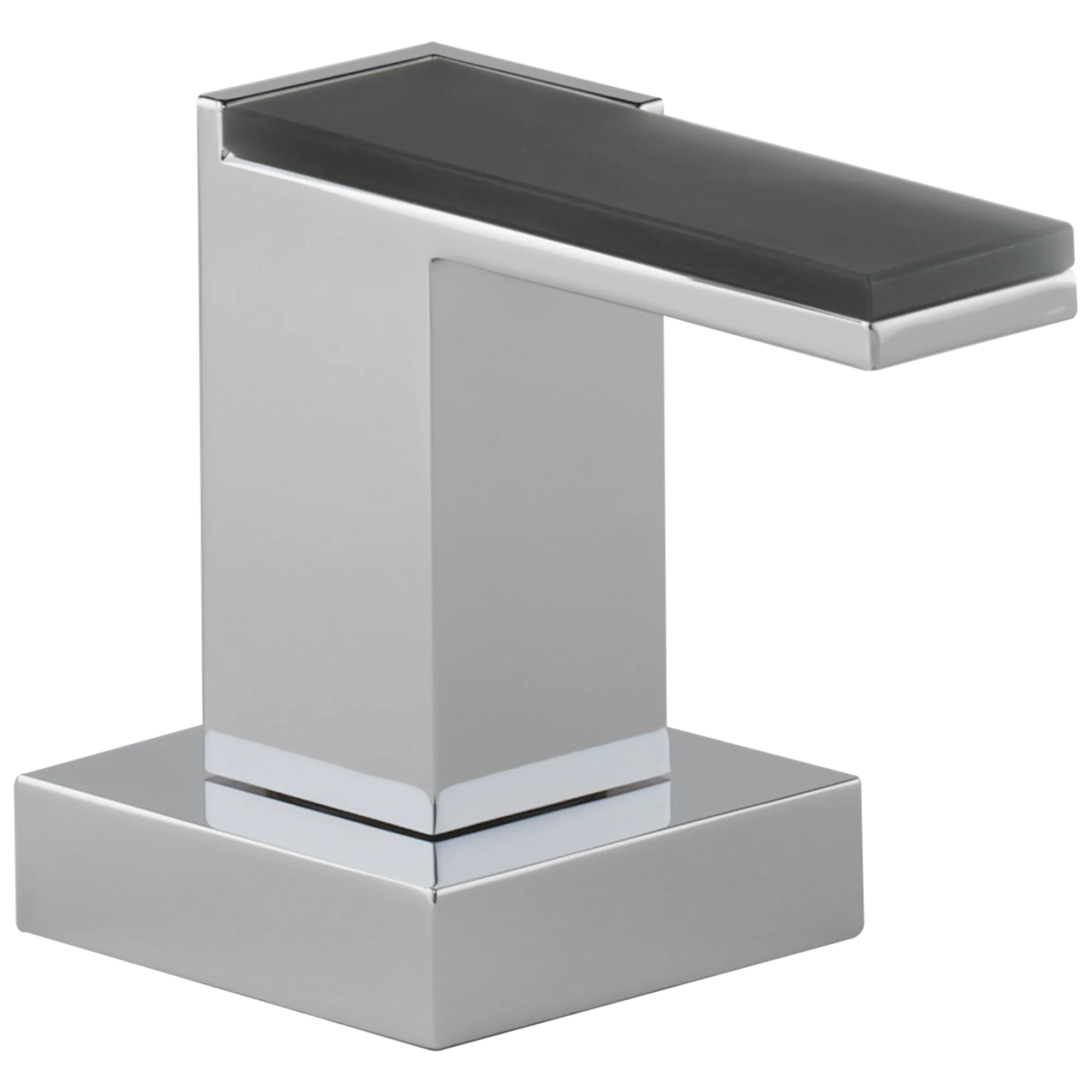 Brizo Siderna:HL682 Roman Tub Faucet Solar Gray Glass Lever Handle Kit - Image 3