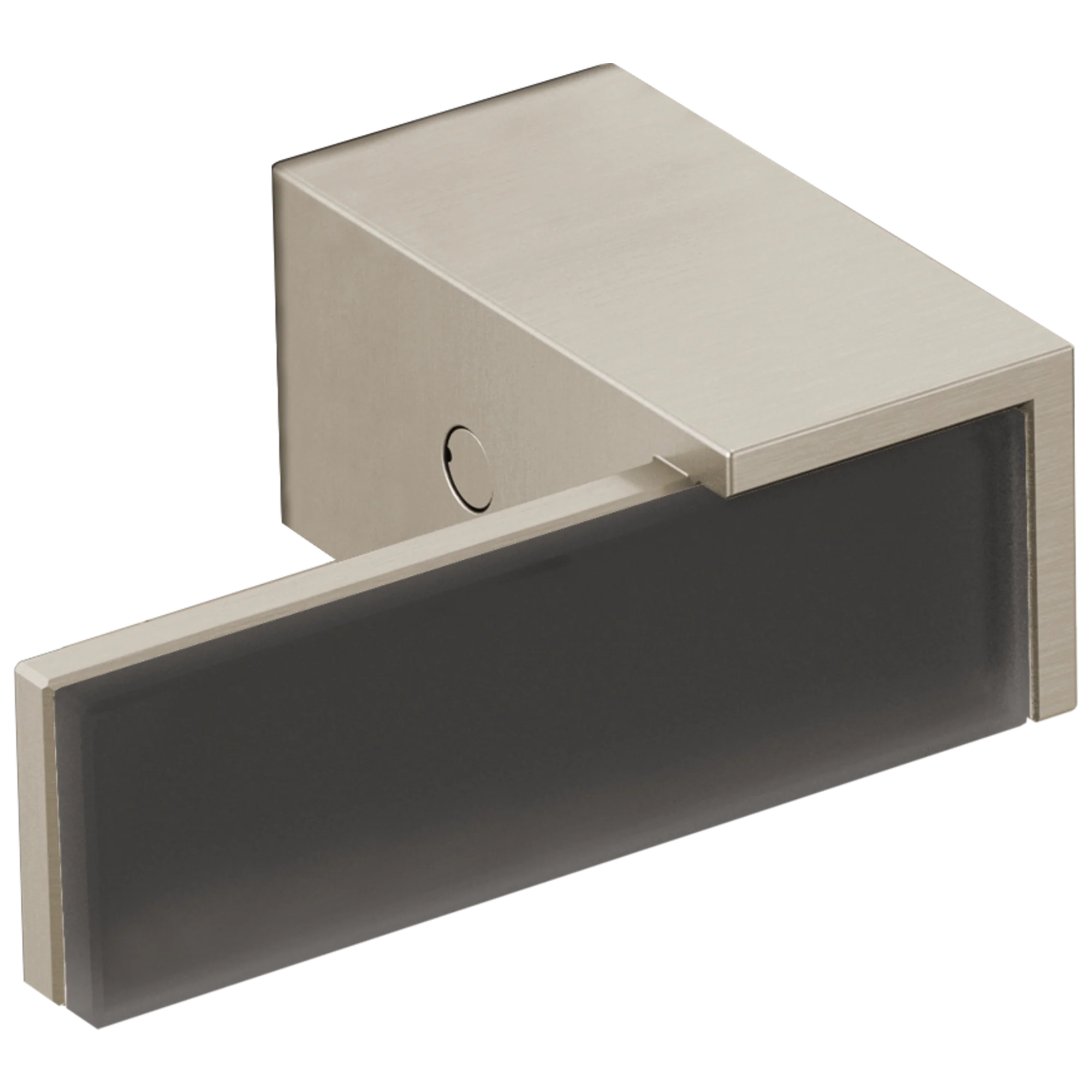 Brizo Siderna: Two-Handle Wall Mount Tub Filler Handle Kit - Solar Gray Glass Lever - Image 2