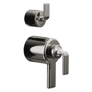Brizo Allaria: TempAssure Thermostatic Valve Trim with Integrated Diverter Trim Twist Lever Handle Kit - Image 2