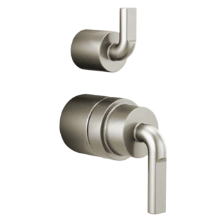 Brizo Litze: Pressure Balance Valve with Integrated Diverter Trim Notch Lever Handle Kit - Image 2