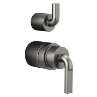 Brizo Litze: Pressure Balance Valve with Integrated Diverter Trim Notch Lever Handle Kit - Image 5