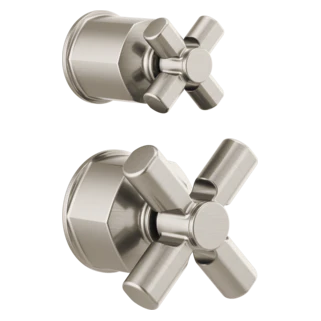 Brizo Invari™: Pressure Balance Valve with Diverter Trim Handle Kit - Cross - Image 2