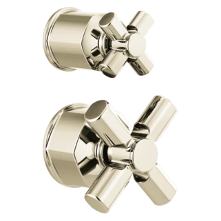 Brizo Invari™: Pressure Balance Valve with Diverter Trim Handle Kit - Cross - Image 5