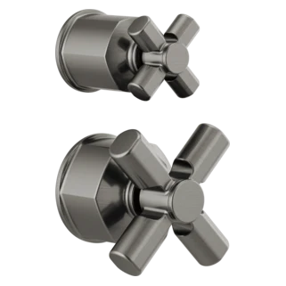 Brizo Invari™: Pressure Balance Valve with Diverter Trim Handle Kit - Cross - Image 6