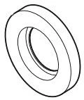 Brizo Quiessence: Tub Spout Flange - Image 2