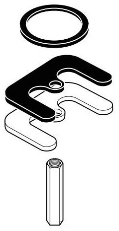 Delta Porter:RP62191 Gaskets, Washer & Nuts - Widespread Bathroom - Image 2