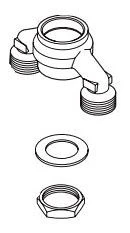 Brizo RSVP: Tee, Nut, and Washer - Image 2