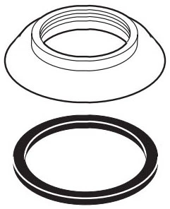 Delta Lahara: Handle Base & Gasket - Image 2