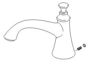 Brizo Baliza: Set Screw and Button Cover - Image 2