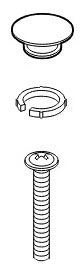 Brizo Baliza: Set Screw, Cup, and Retainer Ring - Image 2