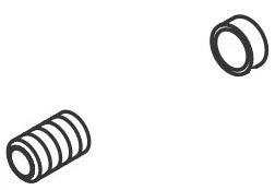 Delta Trinsic: Screw Set & Button - Roman Tub Spout - Image 2