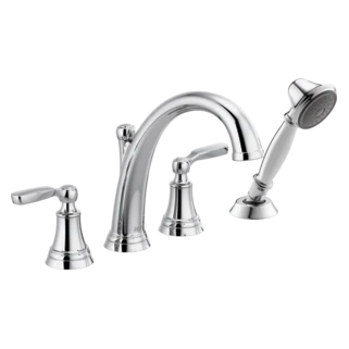 Delta Woodhurst: Roman Tub with Handshower Trim