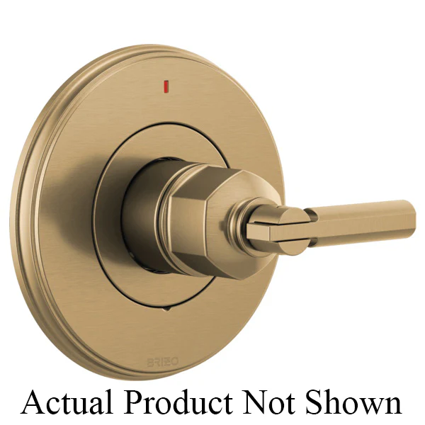 Brizo Invari: Pressure Balance Valve Only Trim - Less Handle - Image 2